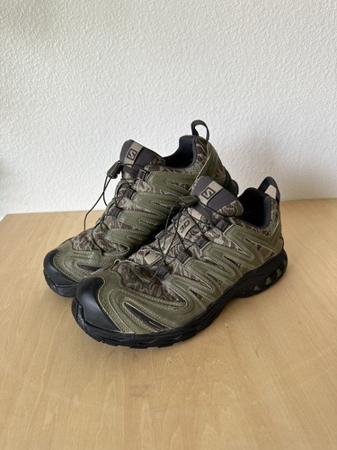 SALOMON XA PRO 3D GTX FORCES MEN S SIZE 8 GORE-TEX TRAIL RUNNING GREEN  BLACK | eBay