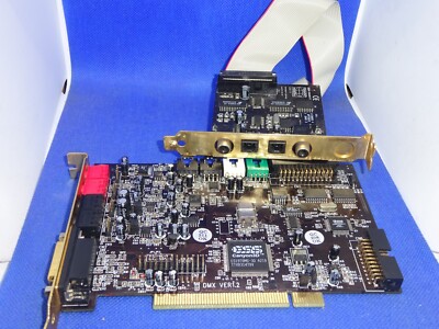 TERRATEC DMX AUDIO ACCELERATOR + DIGITAL XTENSION R EXPANSION CARD # GK7446