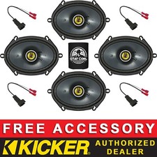 KICKER CSC684 6"X8" OEM SPEAKER REPLACEMENT KIT FOR FORD F-650/F-750 2016-2019