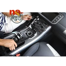 Center Console Gear Shift Cover ABS Carbon Trim For Range Rover Evoque 2012-2018