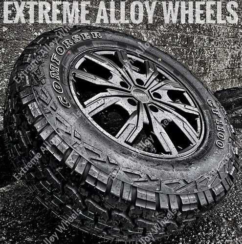 16" M Black Torque Alloy Wheels Fiat Ducato 5x118 pcd Only All Terrain Tyres - Picture 3 of 3
