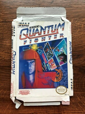 Kabuki Quantum Fighter NES Nintendo Empty Box Only 