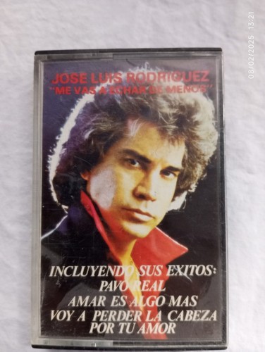 Jose Luis Rodriguez El Puma Pavo Real Ariola 1987 - Cinta Tape Cassette - Picture 2 of 5