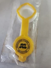 Vintage SEABOARD Coast Line Railroad Plastic Bottle Caps Sealed Package B55