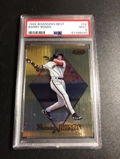 1999 Bowman Best #58 Barry Bonds  PSA 9 mint San Francisco Giants.