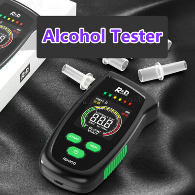 ALCOOL TEST ETILOMETRO DIGITALE ALCOL TESTER TIMER LCD ALCOOL TEST ETILOMETRO DIGITALE ALCOL TESTER TIMER LCD