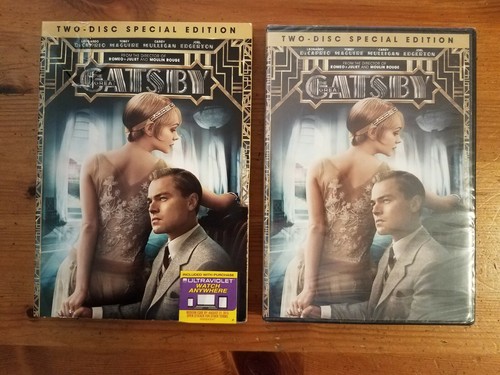 The Great Gatsby - DVD - New, Sealed with slip cover - Leonadro Dicaprio