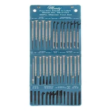 Moody Tool 58-0152 Precision Screwdriver Set,Combo,55 Pcs.