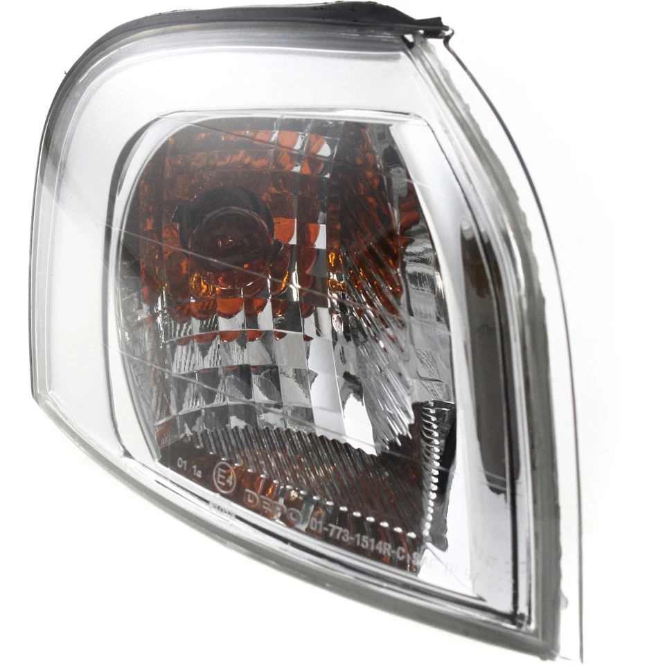 Luz de esquina para Volvo S80 2004-2006 con moldura cromada lado del pasajero con bombilla Foto 2 de 4