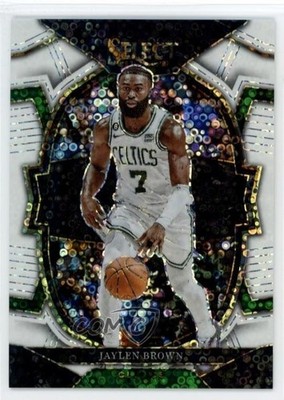 2022-23 Panini Select Concourse White Disco Prizm 5/75 Jaylen Brown #32 pl8