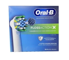 Oral-B Floss Action Replacement Brush Heads 10 Count