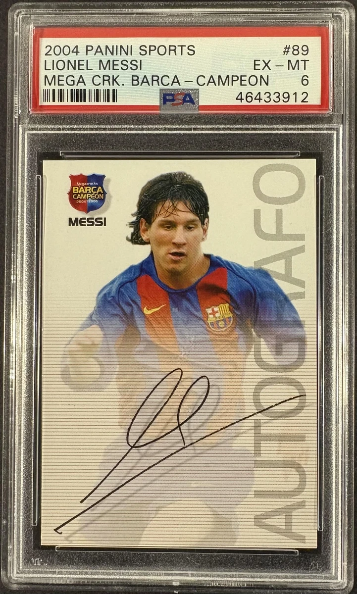 PANINI MEGACRACKS BARCELONA 2004-2005 BARÇA CHAMPIONS