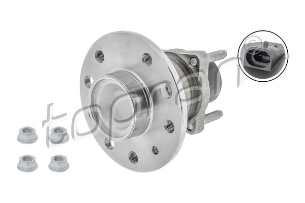Topran Radlagersatz 205 774 FüR Opel CC Zafira T98 Astra Vectra Caravan J96 F70-image
