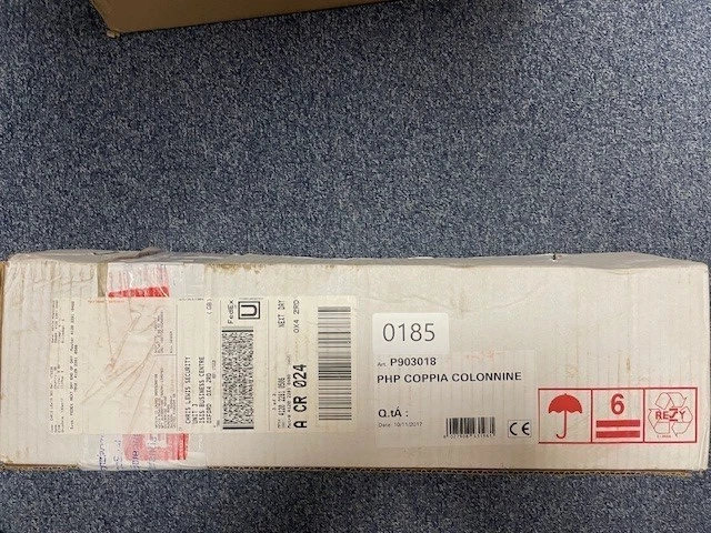 BFT Pair Aluminum Columns for Photocell Thea/Desme Series. Height 522 mm