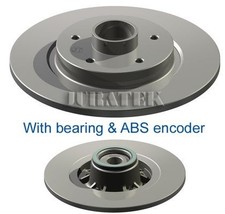 2X Juratek REN182C Rear Brake Discs 274mm Fits Mercedes-Benz Renault Citan Kango