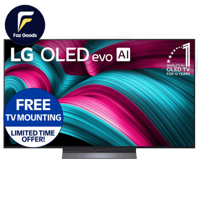 65'' C5 Series 4K UHD OLED Evo AI Smart Webos 25 TV OLED65C5PUA
