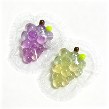 Crystal Grape Taba Squishy Toy Handmade Fidget Toy Relief Squeeze Toys For Kids