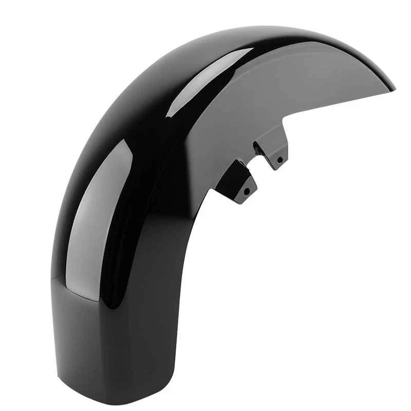 Vivid Black Front Fender Fit For Harley Touring Road King Street Glide 1989-2013 Foto 4 de 4