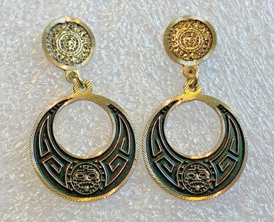 Vintage 950 Silber Ohrringe 4,66 g feiner Schmuck Escorcia Mexico Ohrhänger