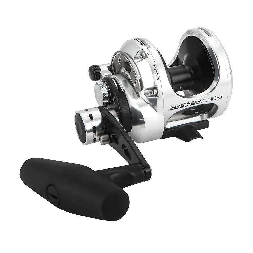 NEW Okuma Makaira Sea Silver Big Game Lever Drag Reel - MK-30IISEa-SILVER
