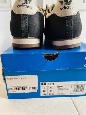 Adidas Rom – Men Size 9 U.S. – Black - New, in original box | eBay