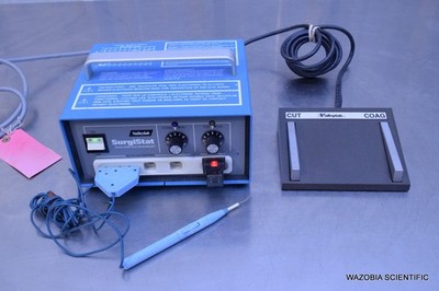VALLEYLAB SURGISTAT B-20 SOLID STATE ELECTROSURGERY WITH FOOT SWITCH E6006-11