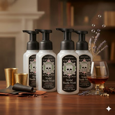 Bath  Body Works - Wicked Vanilla Woods Foaming Hand Soap 8.75 oz   4 Pack 