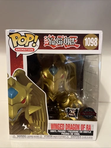 Yu-Gi-Oh Winged Dragon of Ra Funko Pop #1098 - 25th Anniversary Special Edition