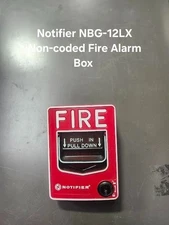 Notifier NBG-12LX Non-coded Fire Alarm Box