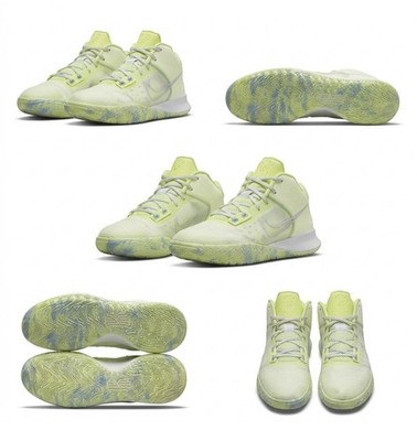 Nike Kyrie Flytrap 4 Mid Top Lace-Up Basketball Barely Volt/White CT1972-700