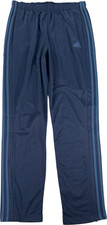 Adidas Men  s Blue Zip Ankle Athletic Sweatpants - L