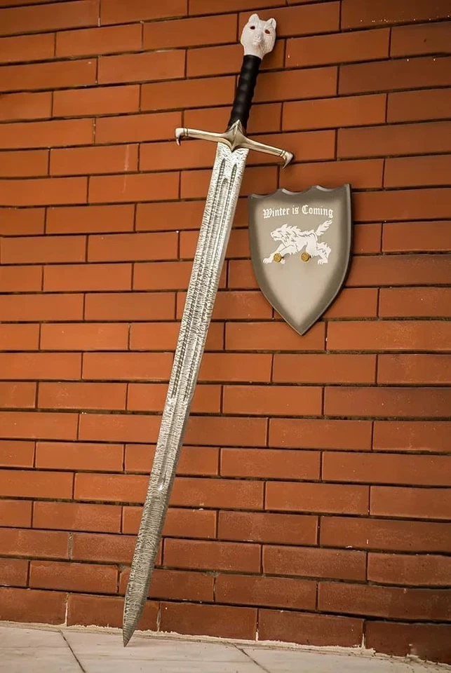 Espada Longclaw Edición Libro Réplica Juego de Tronos/Placa de Pantalla/Jon Snow SWD Foto 4 de 4