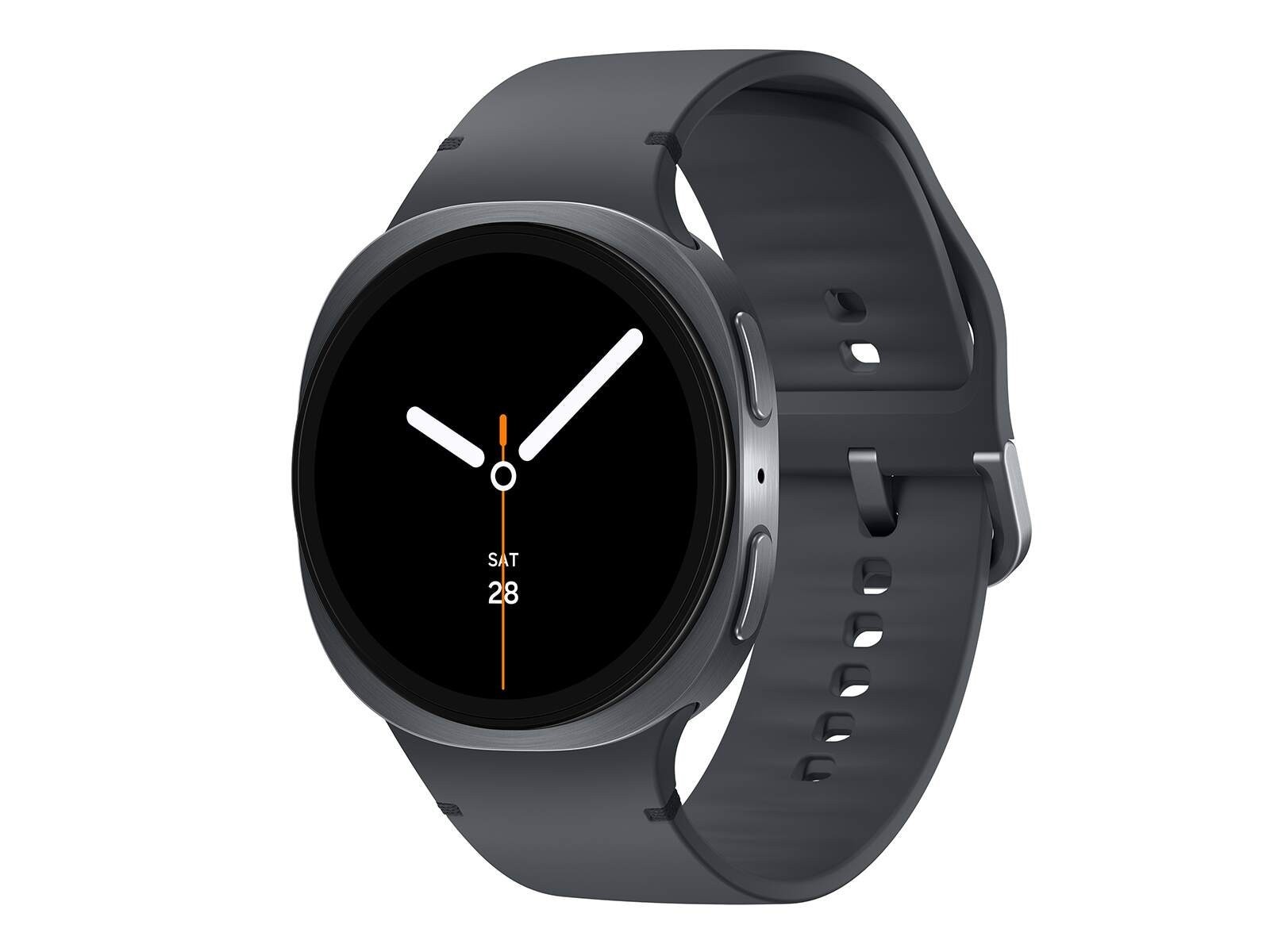 Samsung Galaxy Watch8 Aluminum Smartwatch, 44mm, Graphite, Super AMOLED Display,