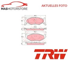 SATZ BREMSBELÄGE BREMSKLÖTZE TRW GDB1157 P FÜR DODGE CARAVAN,GRAND CARAVAN