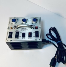 NOVATRON 240 STEEL FLASH POWER PACK 3 5 Pin Connector STUDIO STROBE SYSTEM VG 