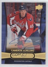 2013-14 Upper Deck Overtime Auto Cameron Schilling #57 Auto md3