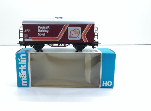 Märklin H0 Kühlwagen "freizeit Hobby Spiel" - in OVP # 9823 | Zustand: Gebraucht