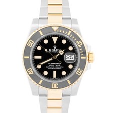 Rolex 2020 PAPERS Rolex Submariner BLACK 40mm Ceramic 18K Gold Steel 116613 LN BOX