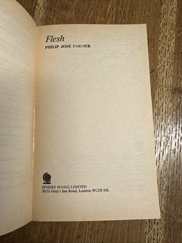 Flesh by Philip Jose Farmer 1979 UK Sphere PB 1st - Vintage SF - Picture 7 of 8