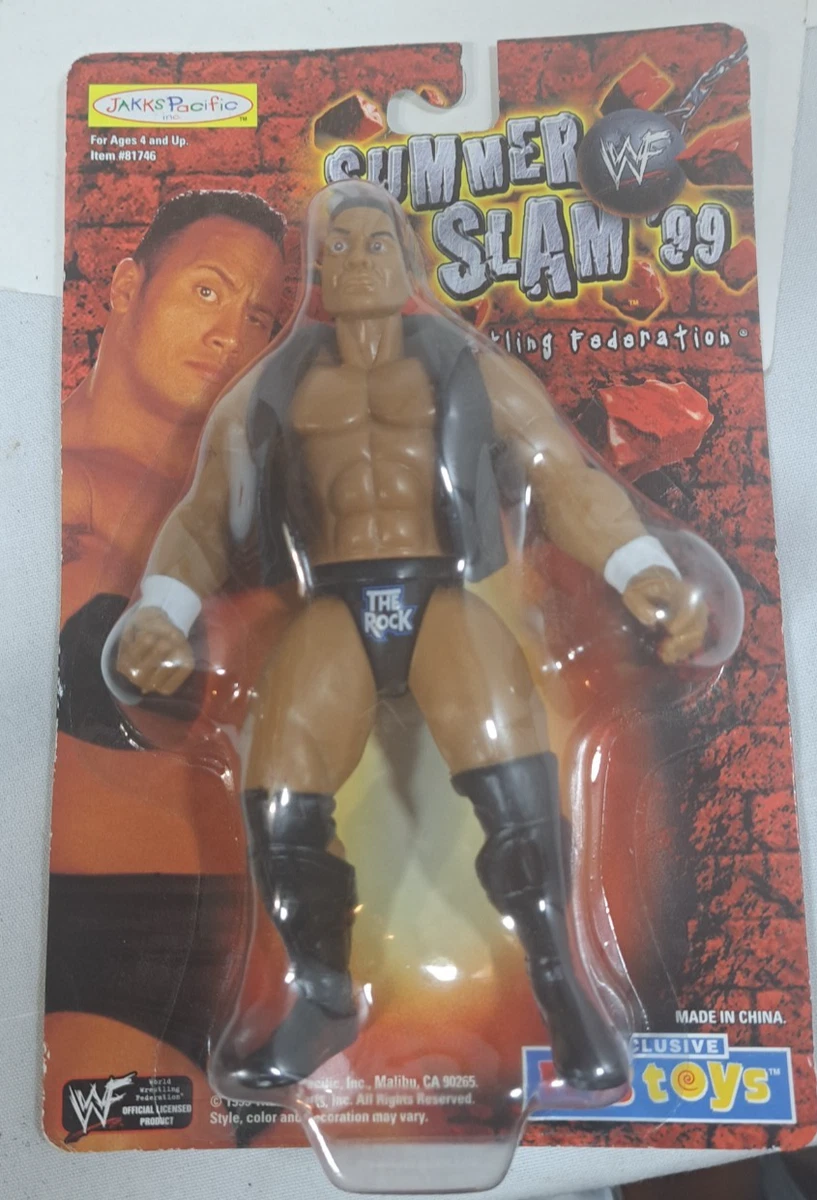 The Rock WWF Wrestling Action Figures for sale | eBay