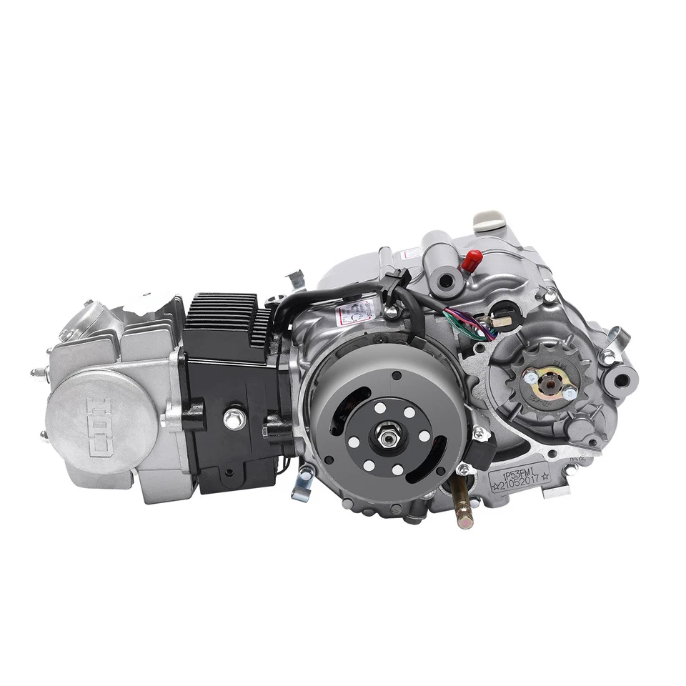 Motor de carreras 140cc 4 tiempos motor monocilíndrico para pit dirt bike Honda CRF50 Foto 3 de 4