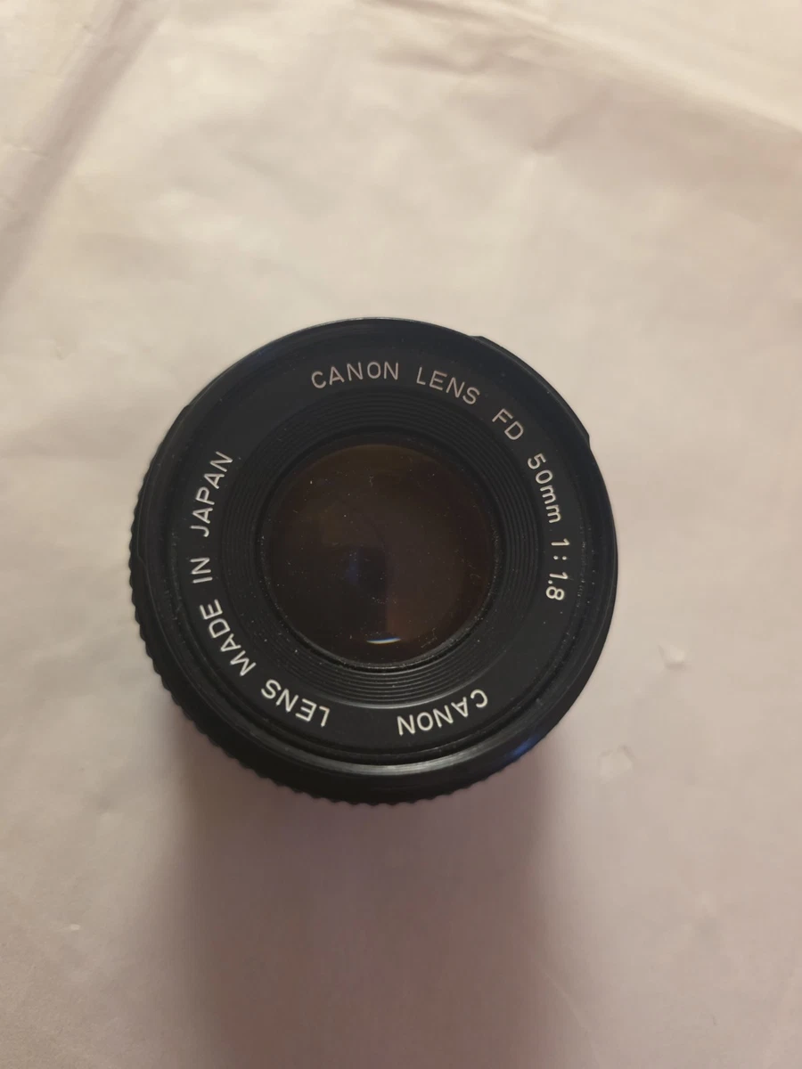 Canon FD f/1.8 Camera Lenses 50mm Focal for sale | eBay