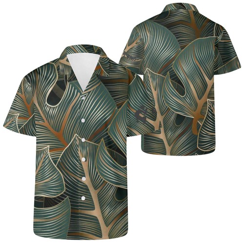 Mens Hawaiian Shirt - Floral 3 - Picture 1 of 19