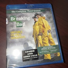 Breaking Bad Complete Third Season Blu-ray Factory Sealed Brand NEW