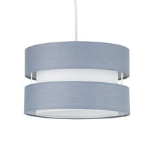Modern 26cm Fabric Pendant Easyfit Shade Living Bedroom Home Lightshades
