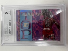 Michael Jordan 1995 Hoops Top Ten #AR7 BGS 8 w/9.5 & 10 subs PSA Regrade?
