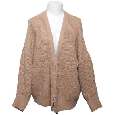 Sassy Classy, Strickjacke, Damen, Größe: S/M, Beige, Acryl, Einfarbig #CDA