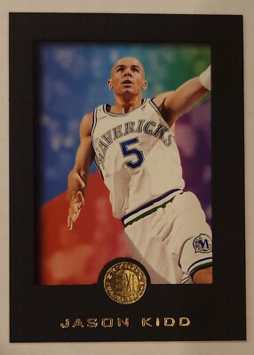 1995-96 SkyBox E-XL Jason Kidd #18 - Dallas Mavericks