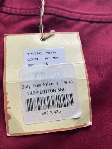 Tommy Bahama stretch shorts women size 6 humba color new - Picture 5 of 9