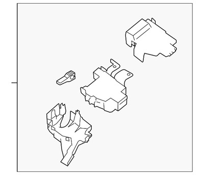 Genuine Mazda Fuse & Relay Box GS3L-66-760B